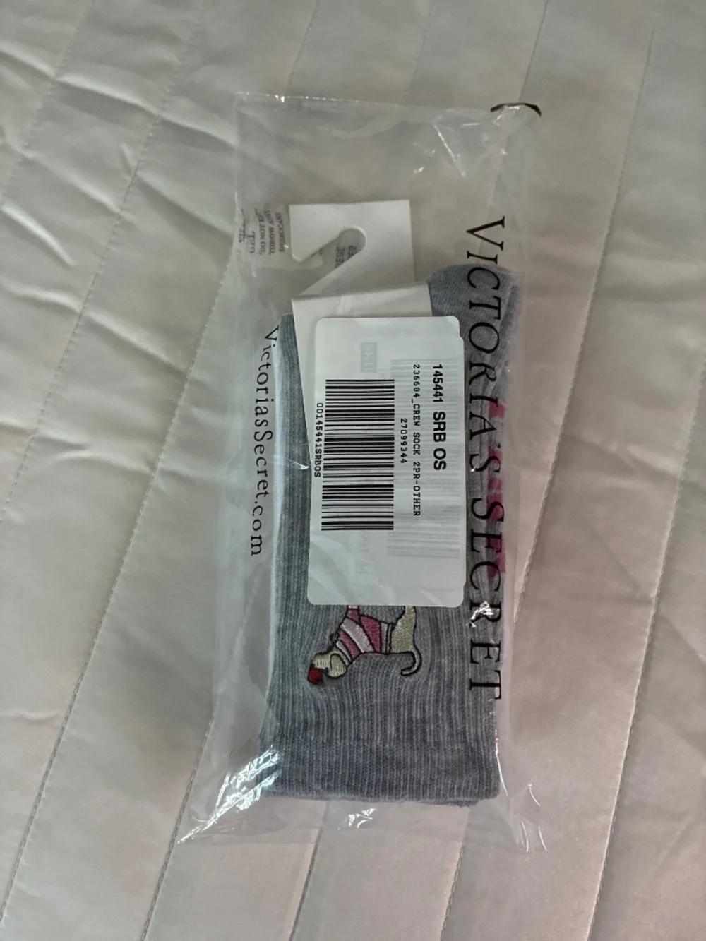Victoria’s Secret PINK 2-pack Crew Socks